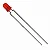 LED difuso 3mm - Vermelho - Imagem 1