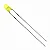 LED difuso 3mm - Amarelo - Imagem 1