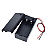 Suporte para 1 Bateria 9V com Botao On/Off - Imagem 2