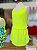 Saida Praia Infantil Amarelo Neon Siri - Imagem 2