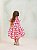 Vestido Infantil Minnie Babados Anime - Imagem 1