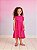 Vestido Infantil Babados Pink Momi - Imagem 1