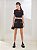 Short Saia Preto Franjas I Am - Imagem 1