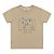 Camiseta Infantil Bege Charpey - Imagem 1