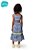 Vestido Infantil Vichy Azul Camu Camu - Imagem 2