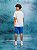 Camiseta Infantil Branca Youcci - Imagem 1