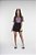 Shorts Saia Fenda Preto Bobbyluu - Imagem 1