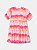 Vestido Infantil Listras Onduladas Anime - Imagem 2