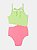 Maio Infantil Recorte Verde Neon Anime - Imagem 3