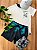 Shorts Infantil Agua Sunset Banana - Imagem 2