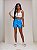 Short Couro Azul I Am - Imagem 1