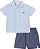 Conjunto Infantil Camisa Listra Nini Bambini - Imagem 2