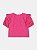 Blusa Infantil Manga Bufante Pink Momi - Imagem 4