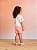 Shorts Infantil Sarja Rosa Momi - Imagem 3