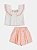 Conjunto Infantil Shorts Maça Xadrez Momi - Imagem 3