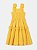 Vestido Infantil Laise Amarelo  Anime - Imagem 1