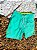 Short Infantil Verde Acqua Banana - Imagem 1