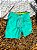 Short Infantil Verde Acqua Banana - Imagem 2