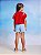 Blusa Infantil Vermelha Sianinha Momi - Imagem 2