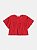 Blusa Infantil Vermelha Babado Momi - Imagem 3
