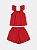 Conjunto Infantil Vermelho Lasie Anime - Imagem 3
