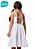 Vestido Infantil Petala Branca Camu Camu - Imagem 2