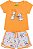 Conjunto Infantil Laranja Dino Jaca Lele - Imagem 2