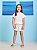 Shorts Infantil Branco Strass Momi - Imagem 2