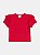 Blusa Infantil Manga Bufante Strass Momi - Imagem 1