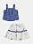 Conjunto Infantil Saia Sianinha Momi - Imagem 3