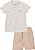 Conjunto Infantil Bata/berm Areia Nini - Imagem 2