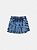 Shorts Saia Infantil Jeans Pregas Anime - Imagem 3