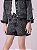 Shorts Infantil Jeans Black Strass Anime - Imagem 1