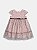 Vestido Infantil Tule Poa Flocado Momi - Imagem 1