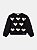 Blusa Infantil Tricot Coracoes Momi - Imagem 5