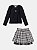 Conjunto Infantil  Saia Xadrez Momi - Imagem 5