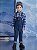 Jardineira Jeans Infantil Youcci - Imagem 2