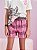 Shorts Teen Preto/bco/pink I Am - Imagem 1