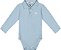 Body Polo Bebe Azul Claro Charpey - Imagem 1