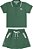 Conjunto Infantil Polo Verde Charpey - Imagem 1