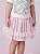 Saia Infantil Tule Rosa Anime - Imagem 1