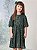 Vestido Paete Infantil Verde Anime - Imagem 1