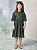 Vestido Paete Infantil Verde Anime - Imagem 3