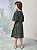 Vestido Paete Infantil Verde Anime - Imagem 5