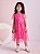 Vestido Infantil Tule Coracao Pink Momi - Imagem 2