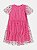 Vestido Infantil Tule Coracao Pink Momi - Imagem 4