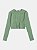 Blusa Transpasse Verde Oliva I Am - Imagem 1