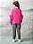 Casaco Trico Infantil Pink Anime - Imagem 3