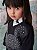 Blusa Infantil Mickey Strass Preta Anime - Imagem 1
