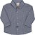 Camisa Infantil Xadrez Cinza Nini Bambin - Imagem 2